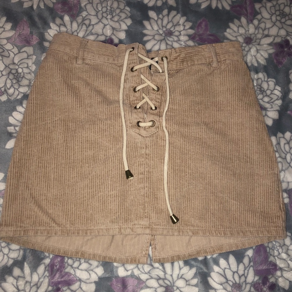 Kendall & Kylie Corduroy Skirt